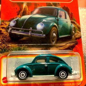 Matchbox 1962 Volkswagen Beetle British Racing Green